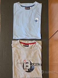 👕👕 Coppia T-Shirt Lotto Jungle Taglia L