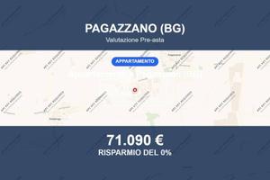 Immobile in asta di 56 m² con box auto a Pagazzano