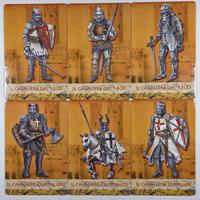 Carte illustrate cavalieri medievali