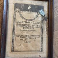 Quadro medaglia al Merito