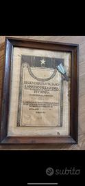 Quadro medaglia al Merito
