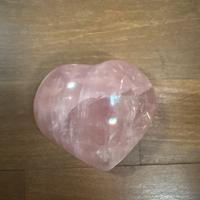Cuore di quarzo rosa