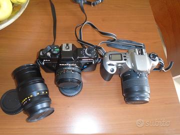2 macchine fotografiche x collezionisti