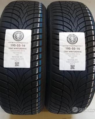 2 gomme 195 55 16 ceat a40116