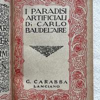 I paradisi artificiali, Baudelaire, Carabba 1921