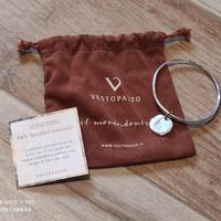 Bracciale rigido con iniziale