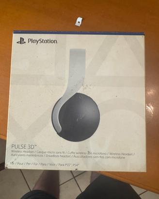 Stock 2x Cuffie Sony Pulse 3D PS5 +recevitore usb
