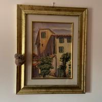Quadro con paesaggio