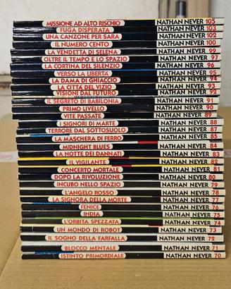 Fumetti Nathan Never usati 31 numeri 70 - 105