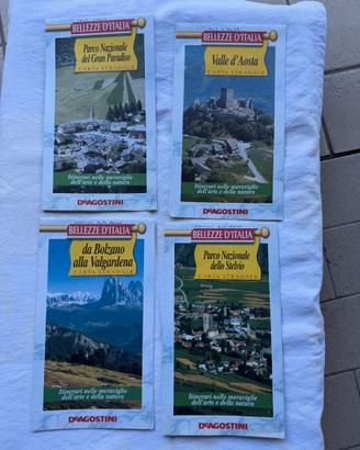 Lotto 29 Carte Stradali Bellezze d'Italia 