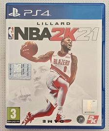 Gioco PS4 NBA 2K21 sport Basket Playstation