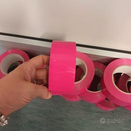 rotoli scotch per imballaggio fuxia