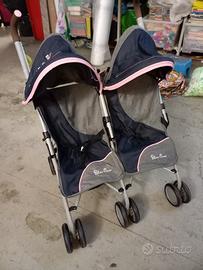 passeggino gemellare per bambole