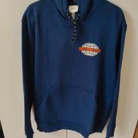 Felpa cappuccio H&M United World Citizen Blu Tg M