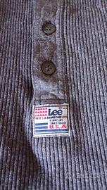Maglia Serafino LEE Vintage - Grigio - Taglia  M