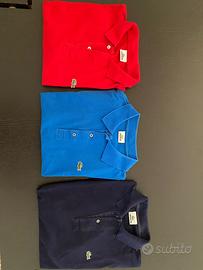 Maglietta Lacoste, tre maglie Lacoste