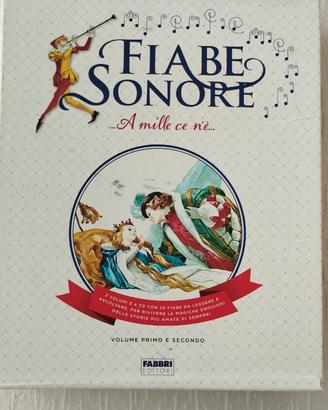 2 Libri audio + 2 CD Fiabe Sonore Vol 1 & 2