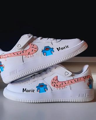 Nike force 1 low easy on stitch 