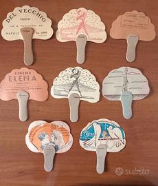 Ventagli di cartone del cinema Vintage