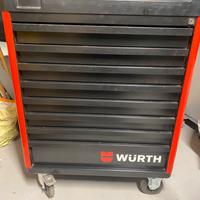 Carrello cassettiera wurth