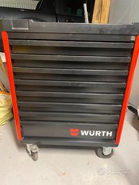 Carrello cassettiera wurth