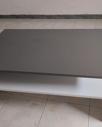 tavolino da salotto moderno bicolore 