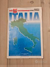 Atlante stradale Italia vintage Wurth - anni 90
