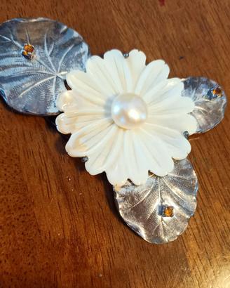 SPILLA   IN  ARGENTO