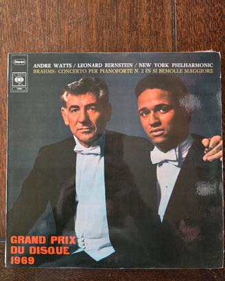 Vinile ANDRE' WATTS LEONARD BERNSTEIN BRAHMS