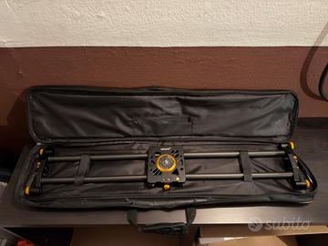 Slider binario dolly video in carbonio 80cm