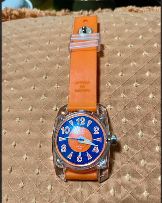 RICERCATOorologioLOCMAN"ELBAteam"ARANCIONEvintage