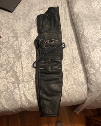 Pantalone moto pelle Alpinestar
