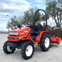 Trattorino KUBOTA modello ASTE 14 con fresa