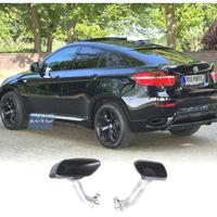 TERMINALI SCARICO BMW X6 E71 11-14 LOOK M NERO