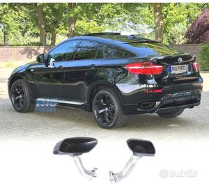 TERMINALI SCARICO BMW X6 E71 11-14 LOOK M NERO