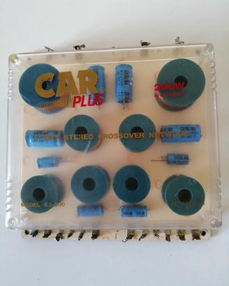 Filtro Crossover Car plus 3 vie stereo 200WRms