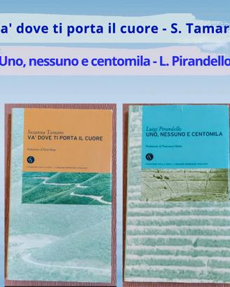 Lotto 2 libri italiani – S. Tamaro e L. Pirandello