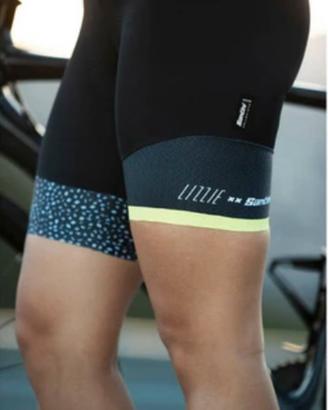PANTALONCINO bici donna SANTINI GIADA XS NUOVI