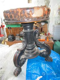 Sgabello antico  da pianoforte