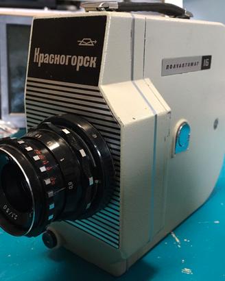 Cinepresa pellicola russa Krasnogorsk 16mm + extra