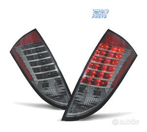 FANALI FORD FOCUS MK1 98-04 COLORE FONDO NERO LED