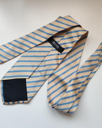Cravatta da cerimonia Hugo Boss in pura seta