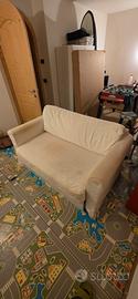 Gratis divano letto 2 posti ikea da pulire fodera