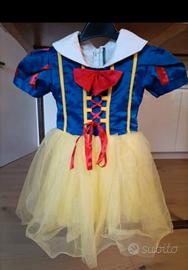 vestito carnevale Biancaneve 
