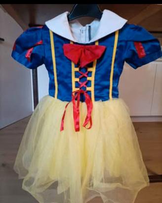 vestito carnevale Biancaneve 