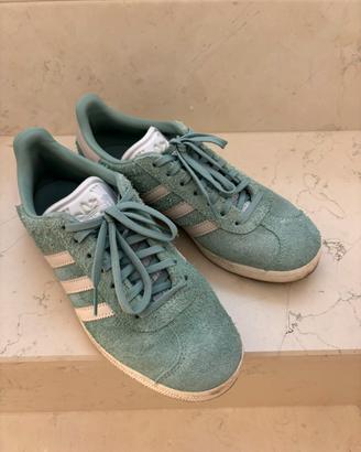 Adidas Gazzelle verde acqua