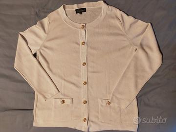 Cardigan Luisa Spagnoli con bottoni dorati 