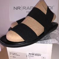 Sandali  neri elasticizzati n36