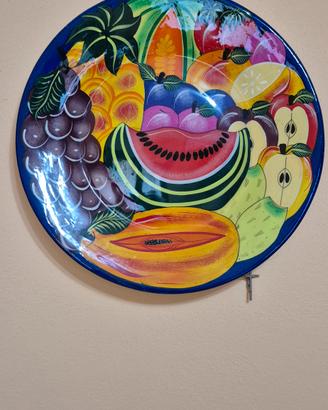 Piatto decorativo artigianato Messicano 