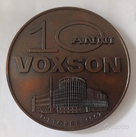 Medaglia di bronzo Voxson commemorativa